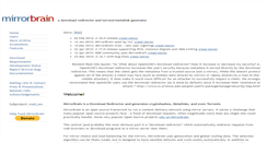 Desktop Screenshot of mirrorbrain.org